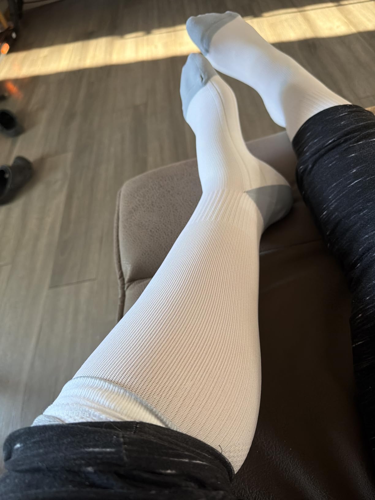FITRELL 3 Pairs Compression Socks for Women and Men 20-30mmHg-Circulation Support Socks customer photo 1