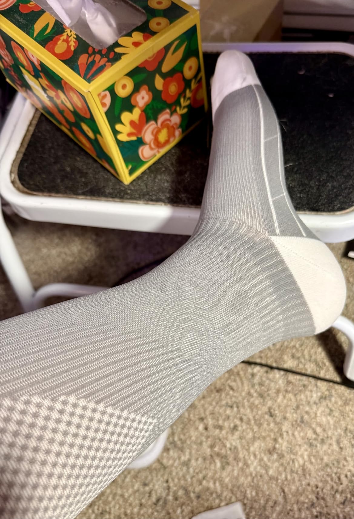 FITRELL 3 Pairs Compression Socks for Women and Men 20-30mmHg - Circulation Support Socks customer photo 1