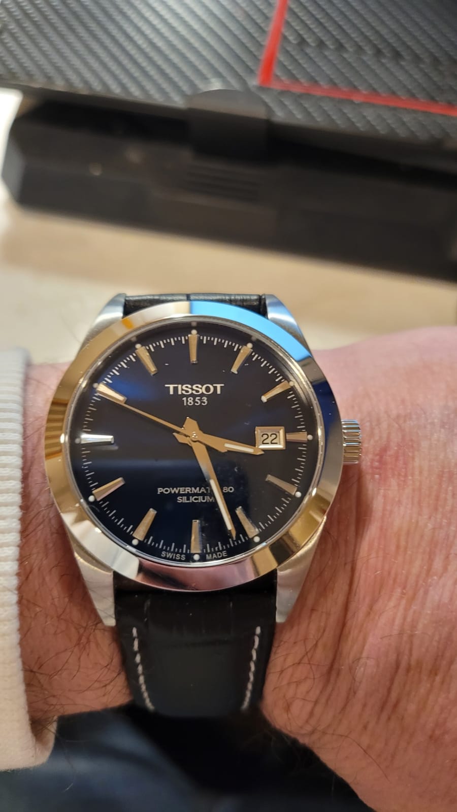 Tissot Mens Gentleman Stainless Steel Dress Watch customer photo 2