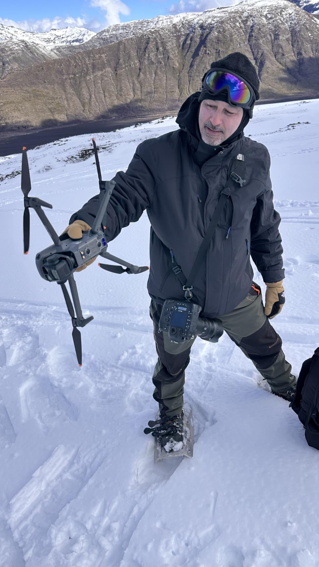 TBMPOY Men's Snow Ski Hiking Pants Waterproof Winter Fleece Lined Pants Camping Skiing Ice Fishing Pants with Belt customer photo 2