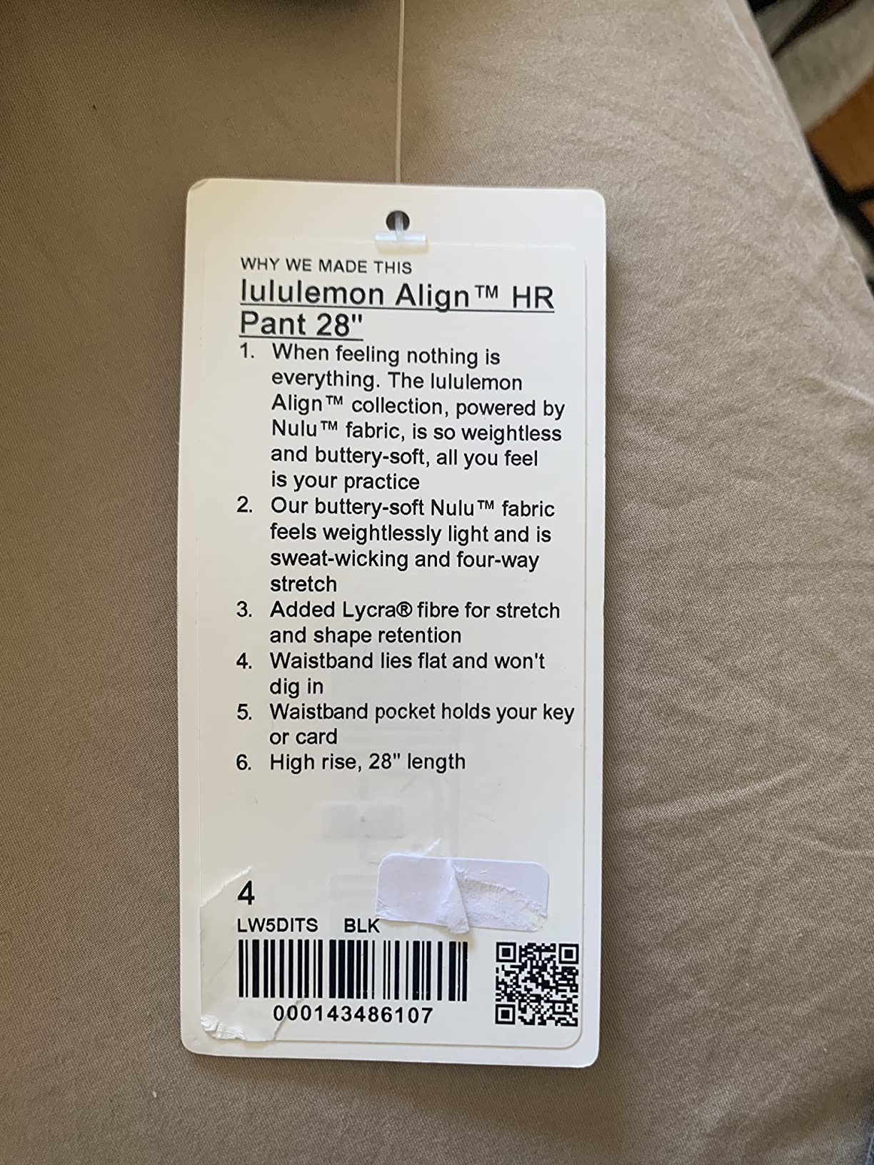 Lululemon Align Full Length Yoga Pants - High-Waisted Design, 28 Inch Inseam customer photo 2