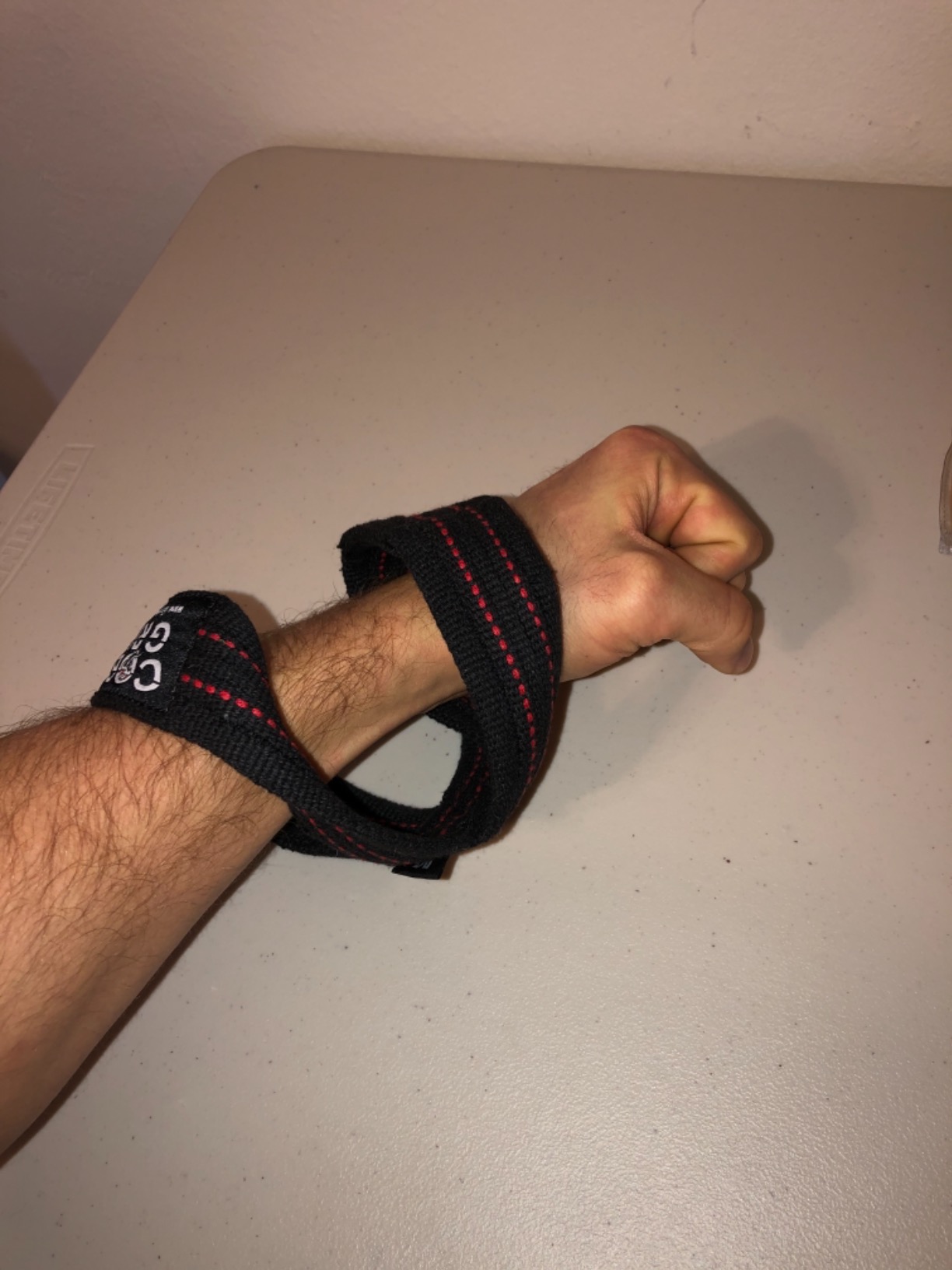 Deadlift Straps Figure 8 Loop Lifting Straps The #1 Choice for Power Lifters weightlifters workout Enthusiasts customer photo 2