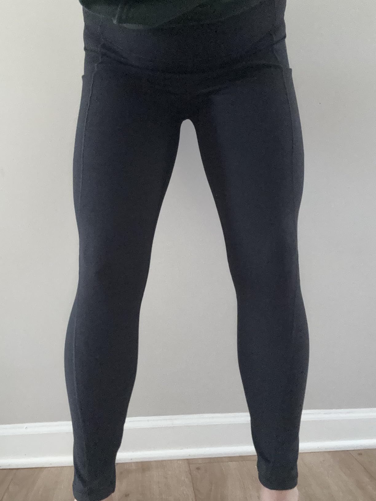 IUGA Leggings with 4 Pockets for Women Tummy Control Workout Yoga Pants customer photo 1