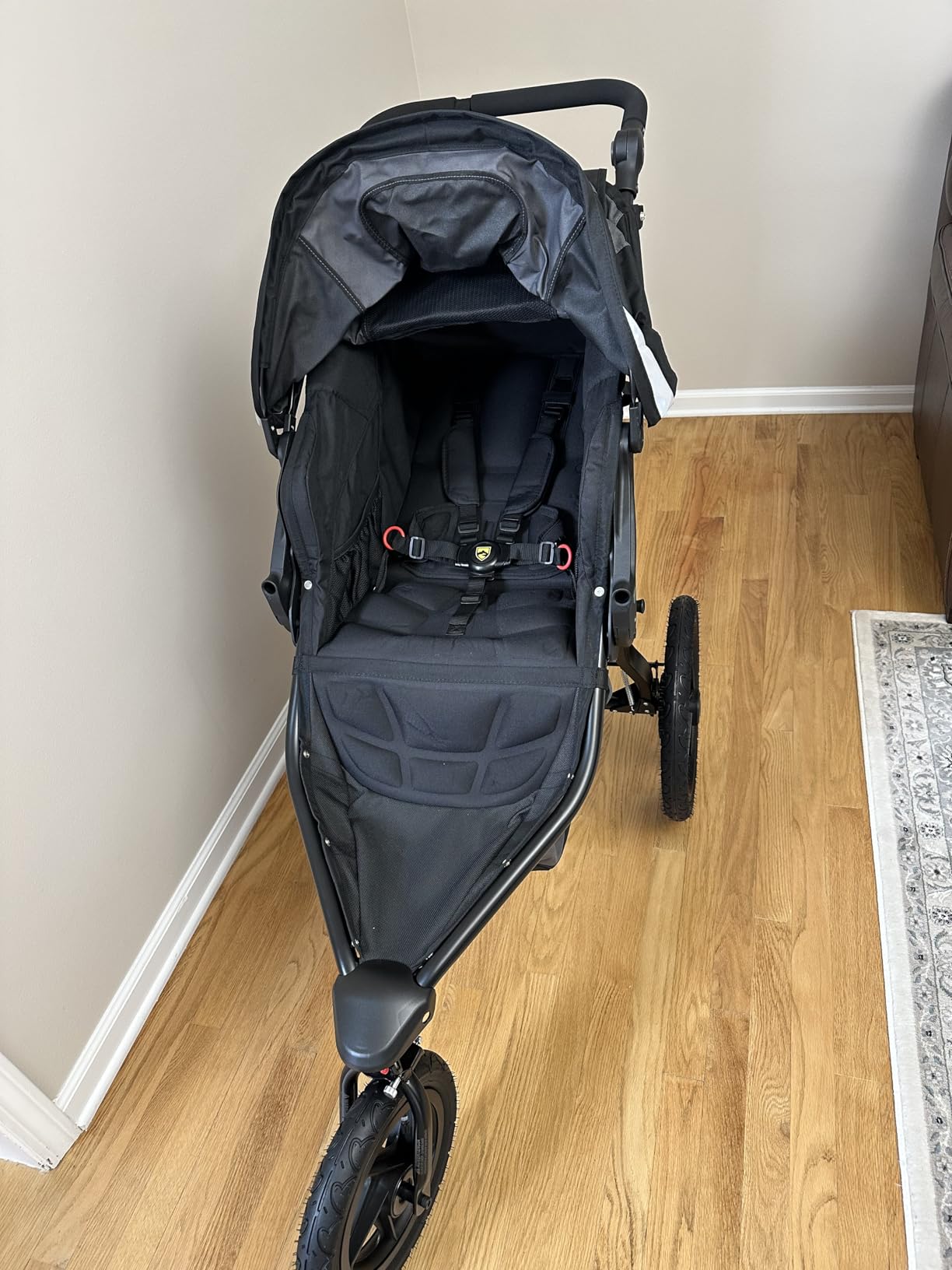 BOB Gear Revolution Flex 3.0 Duallie Jogging Stroller - Graphite Black | Versatile Double Jogger Stroller; All Terrain Stroller With Advanced Suspension & Air-Filled Tires; Car Seat Compatible customer photo 2