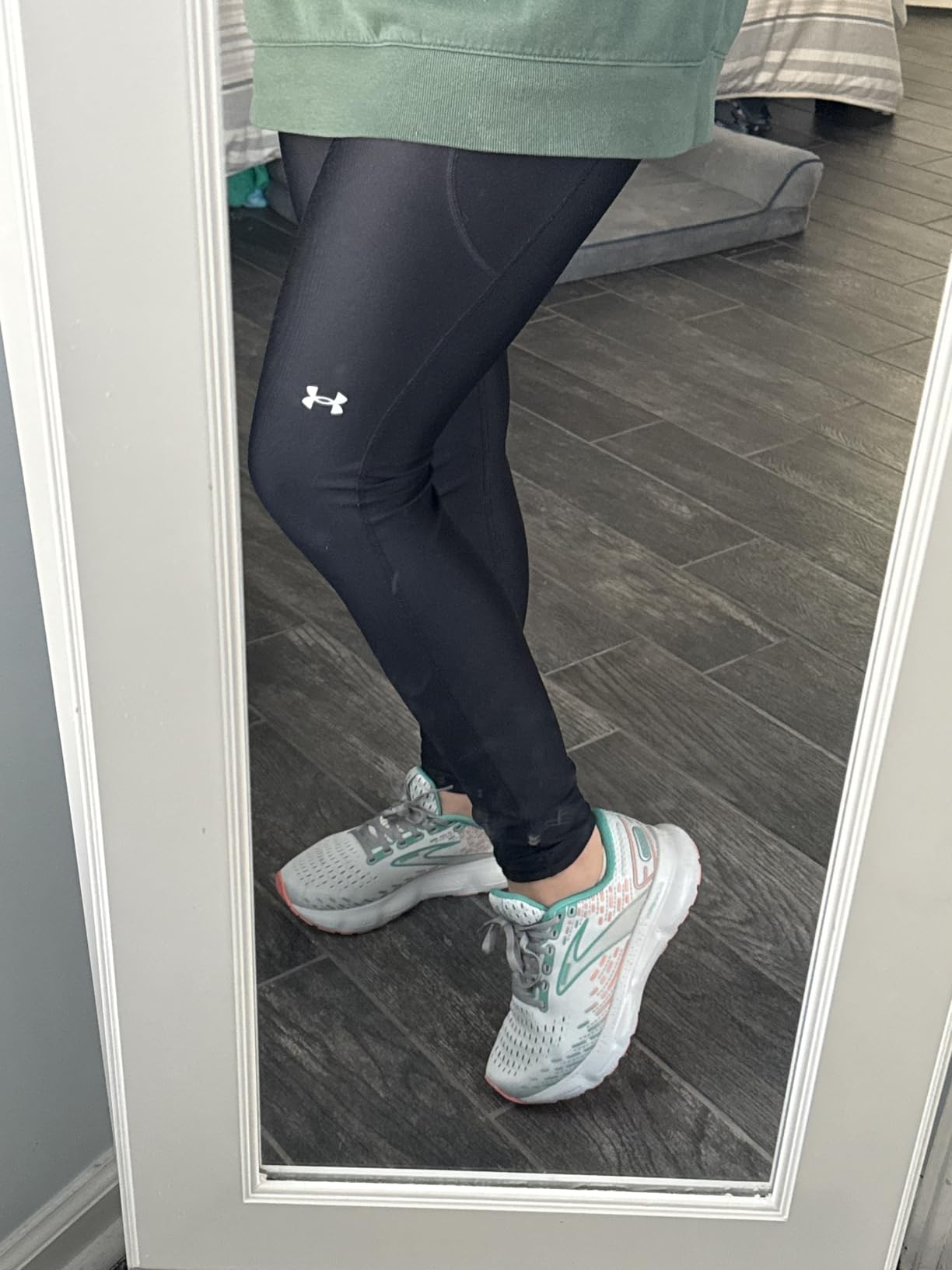 Under Armour Women's HeatGear Armour High Waisted Pocketed No-Slip Leggings customer photo 1