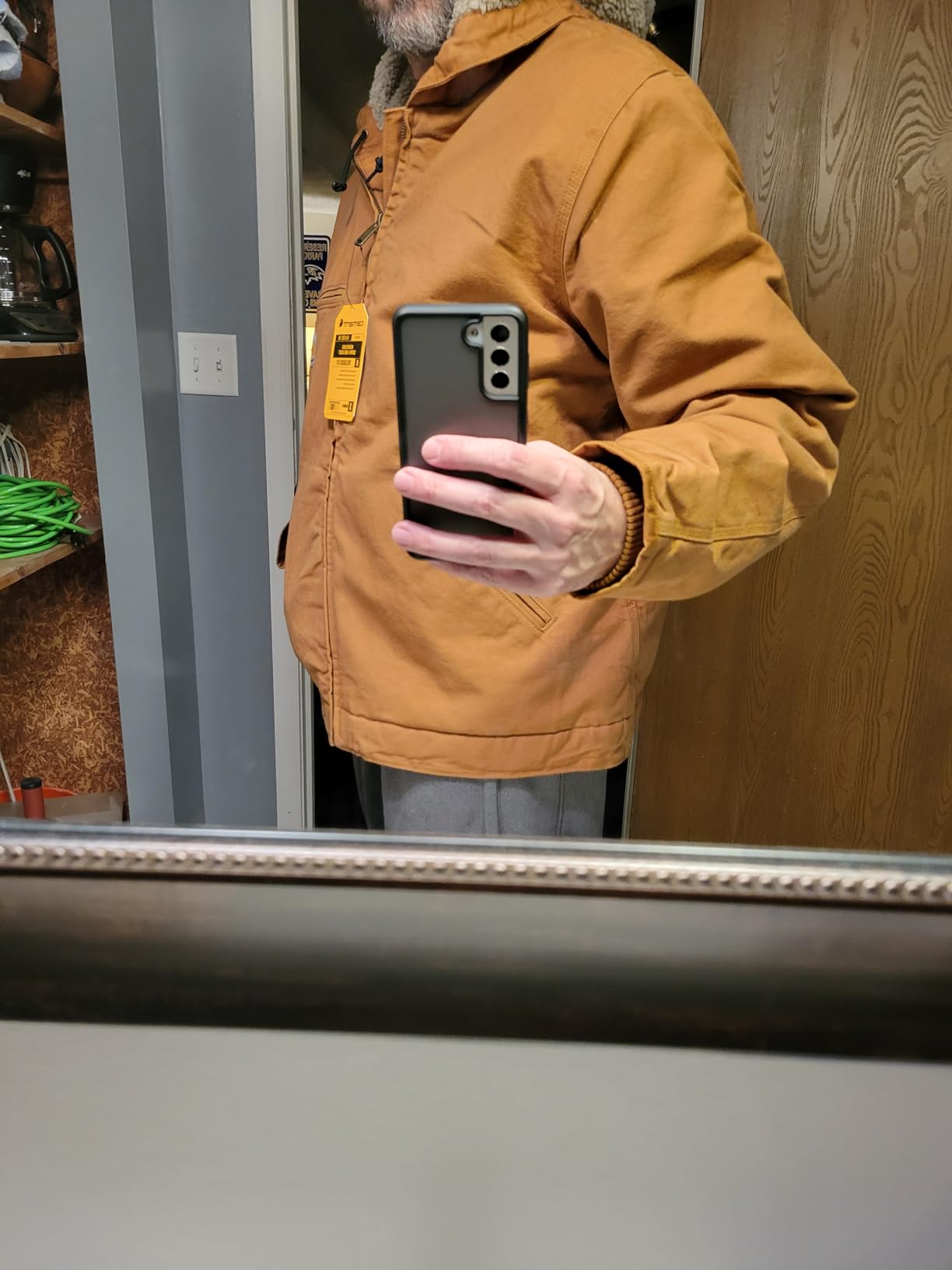 Carhartt Men's Washed Duck Sierra Jacket customer photo 2