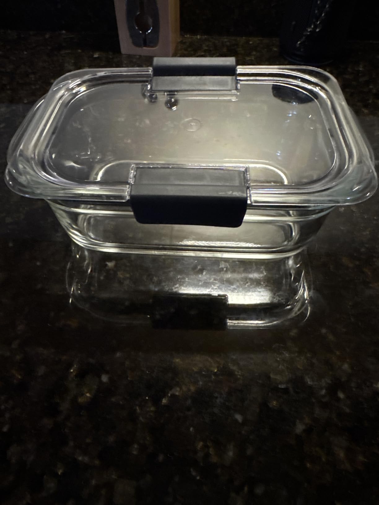 Rubbermaid Brilliance Glass Food Storage Containers, Assorted Sizes, Set of 9, BPA-Free, Leak-Proof, Clear customer photo 2