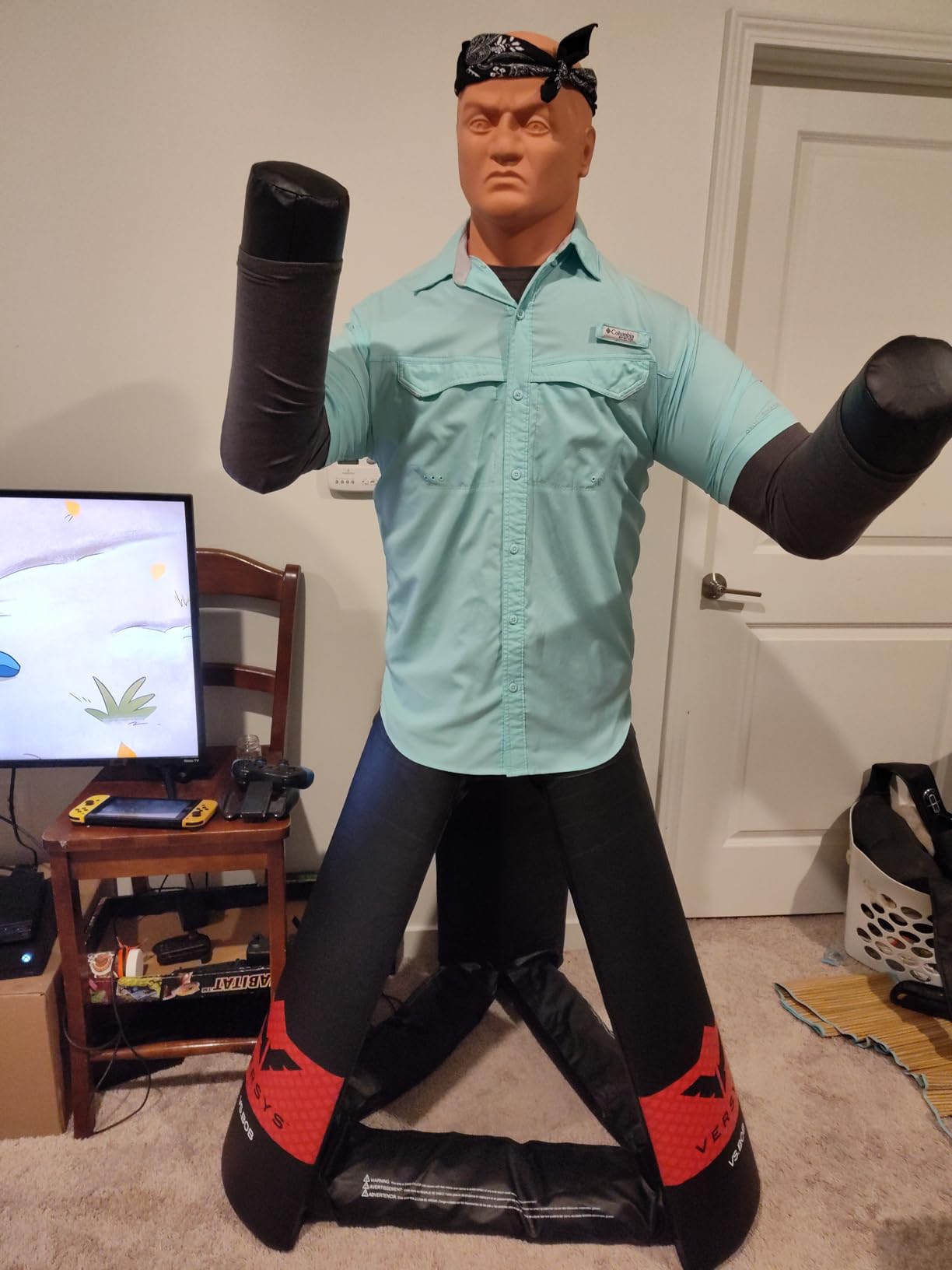 Century BOB Body Opponent Bag | Freestanding Punching Bag Dummy | Adjustable Kickboxing Mannequin | Training Bag for Martial Arts & Boxing - VS.BOB customer photo 1
