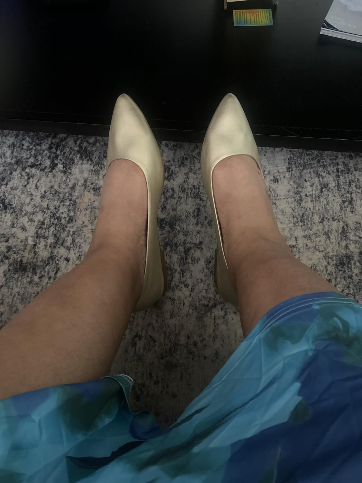 Amazon Essentials Women's Pointed-Toe Ballet Flats customer photo 2