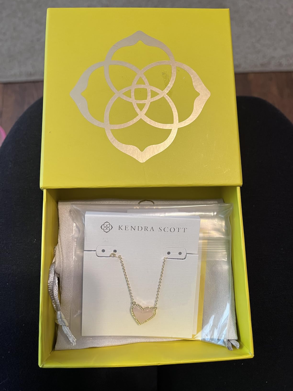 Kendra Scott Ari Heart Adjustable Length Pendant Necklace for Women, Fashion Jewelry customer photo 1
