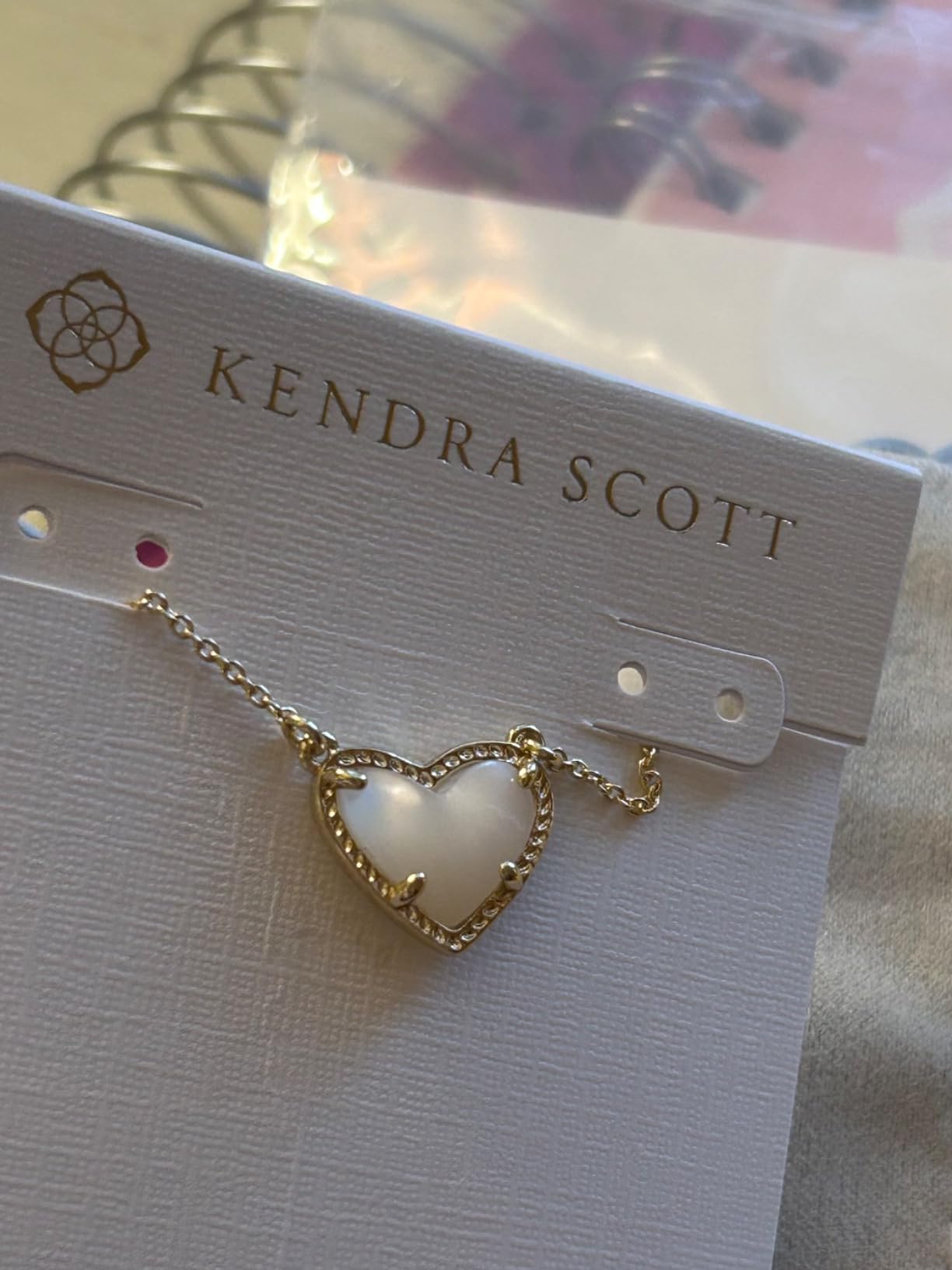 Kendra Scott Ari Heart Adjustable Length Pendant Necklace for Women, Fashion Jewelry customer photo 2
