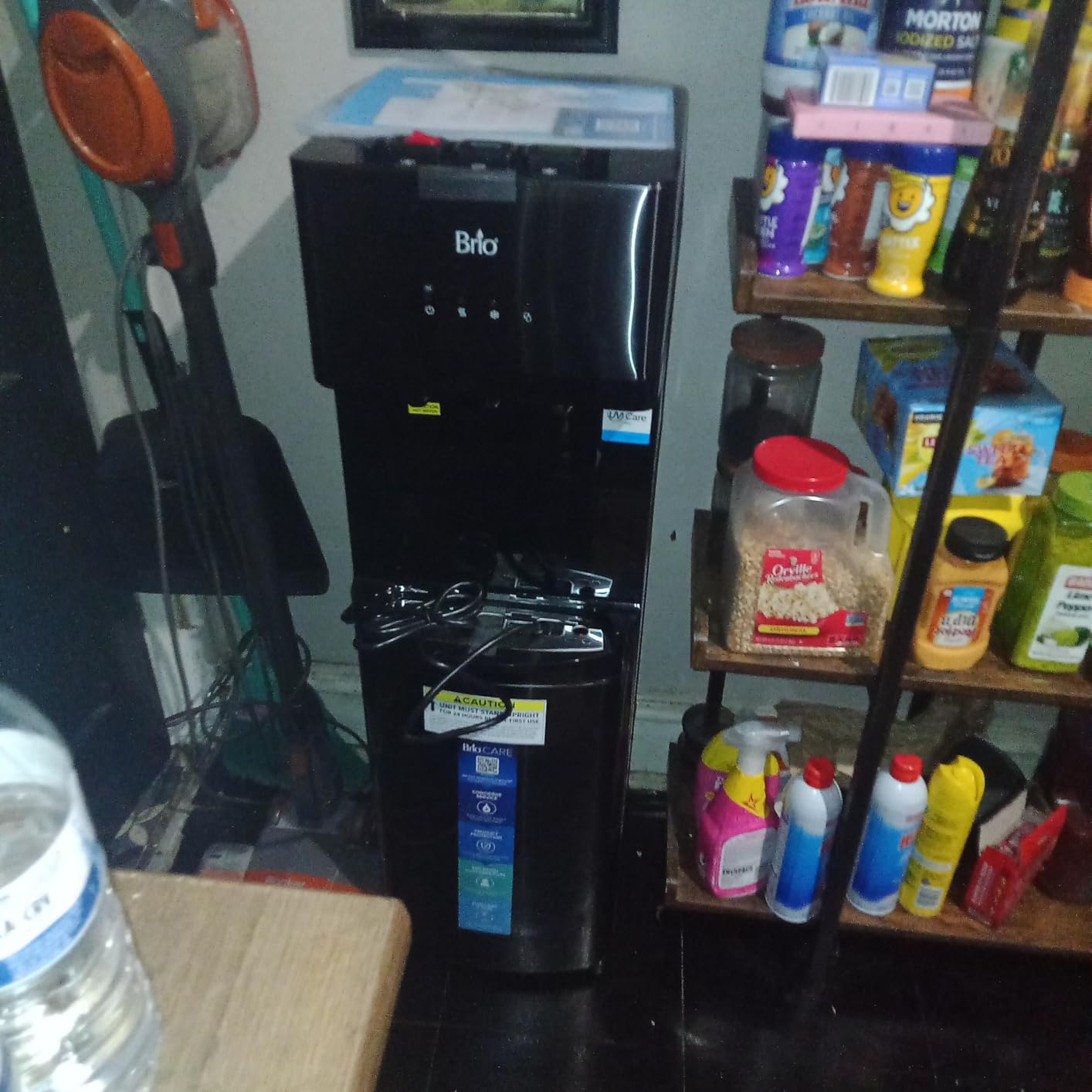 Brio Self Cleaning Bottom Loading Water Cooler Water Dispenser - Black Stainless Steel - 3 Temperature Settings - Hot, Room & Cold Water customer photo 1