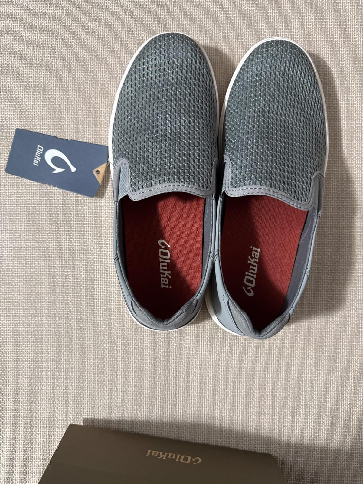 OluKai Lae'ahi Men's Slip On Shoes, Breathable Everyday Sneaker customer photo 2