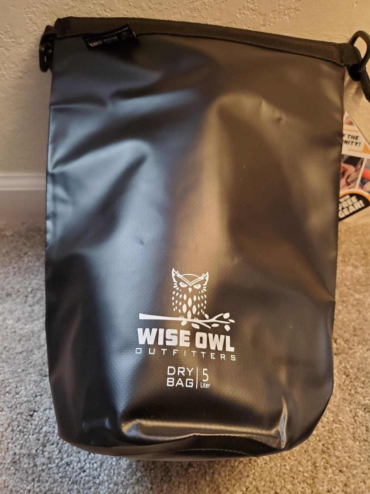 Wise Owl Outfitters Waterproof Dry Bag Backpack - Thick, Durable Water Bag for Kayaking, Camping, Beach and Outdoor Sports customer photo 1