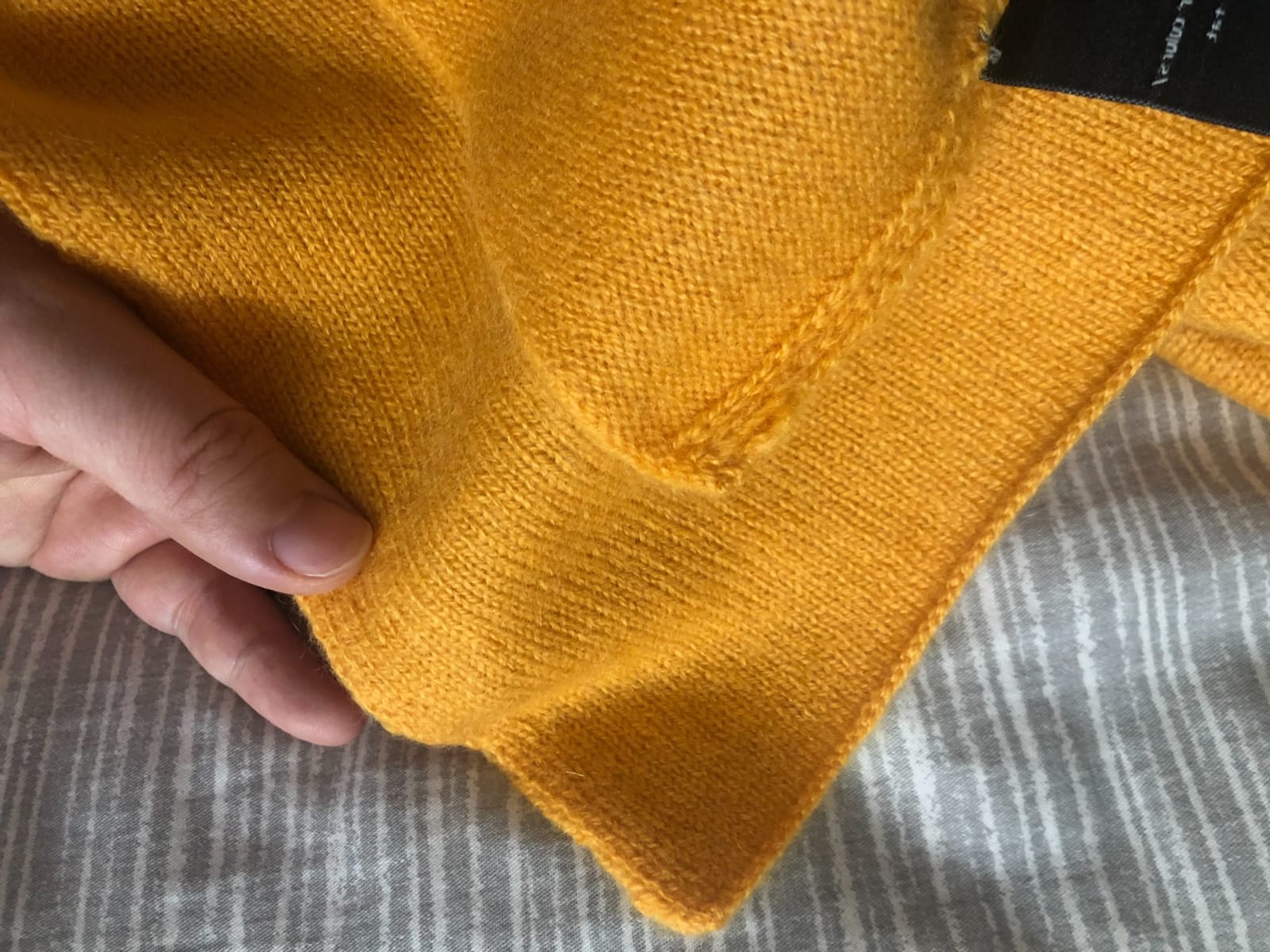 Cashmere Knitted Scarf for Women by Style Republic customer photo 2