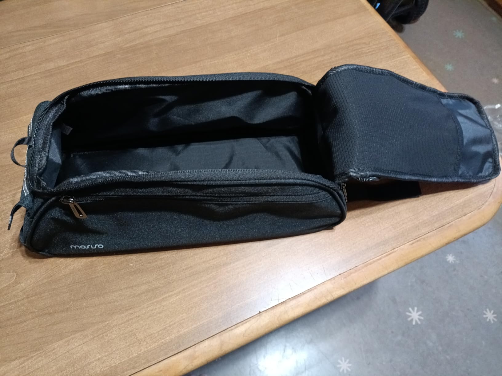 MOSISO Bike Rack Bag, Waterproof Bicycle Trunk Pannier Rear Seat Pouch | Cycling Bike Carrier Backseat Storage Luggage Saddle Shoulder Bag customer photo 1