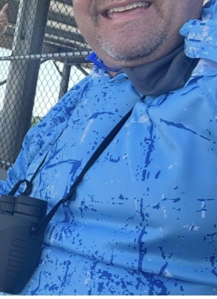 Men's UPF 50+ Sun Protection Hoodie, Long Sleeve Fishing Shirt customer photo 2