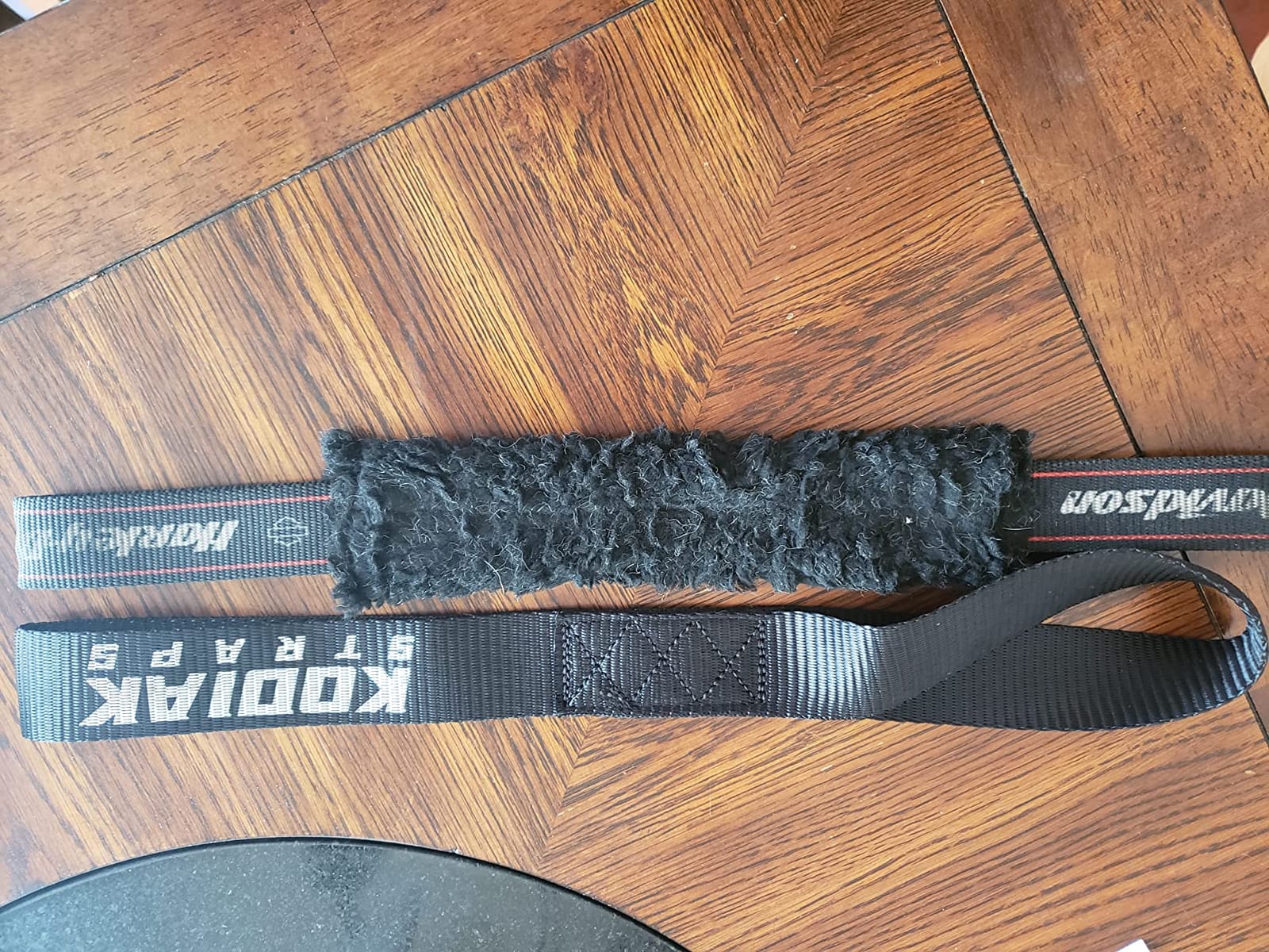 Soft Loop Tie Down Straps - 1 x 12 inches- 4,500 lb Load Capacity - Black 6 Pack - Loops for Securing ATV, UTV, Motorcycles, Scooters, Dirt Bikes, Lawn & Garden Equipment by KODIAK STRAPS customer photo 2