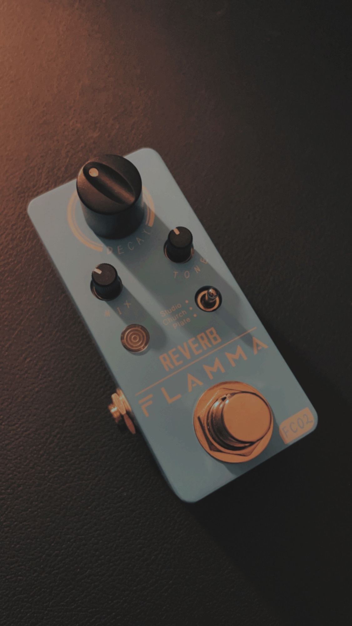 FLAMMA FC02 Mini Reverb Pedal Digital Guitar Pedal with 3 Reverb Effects Church Plate Studio True Bypass customer photo 1