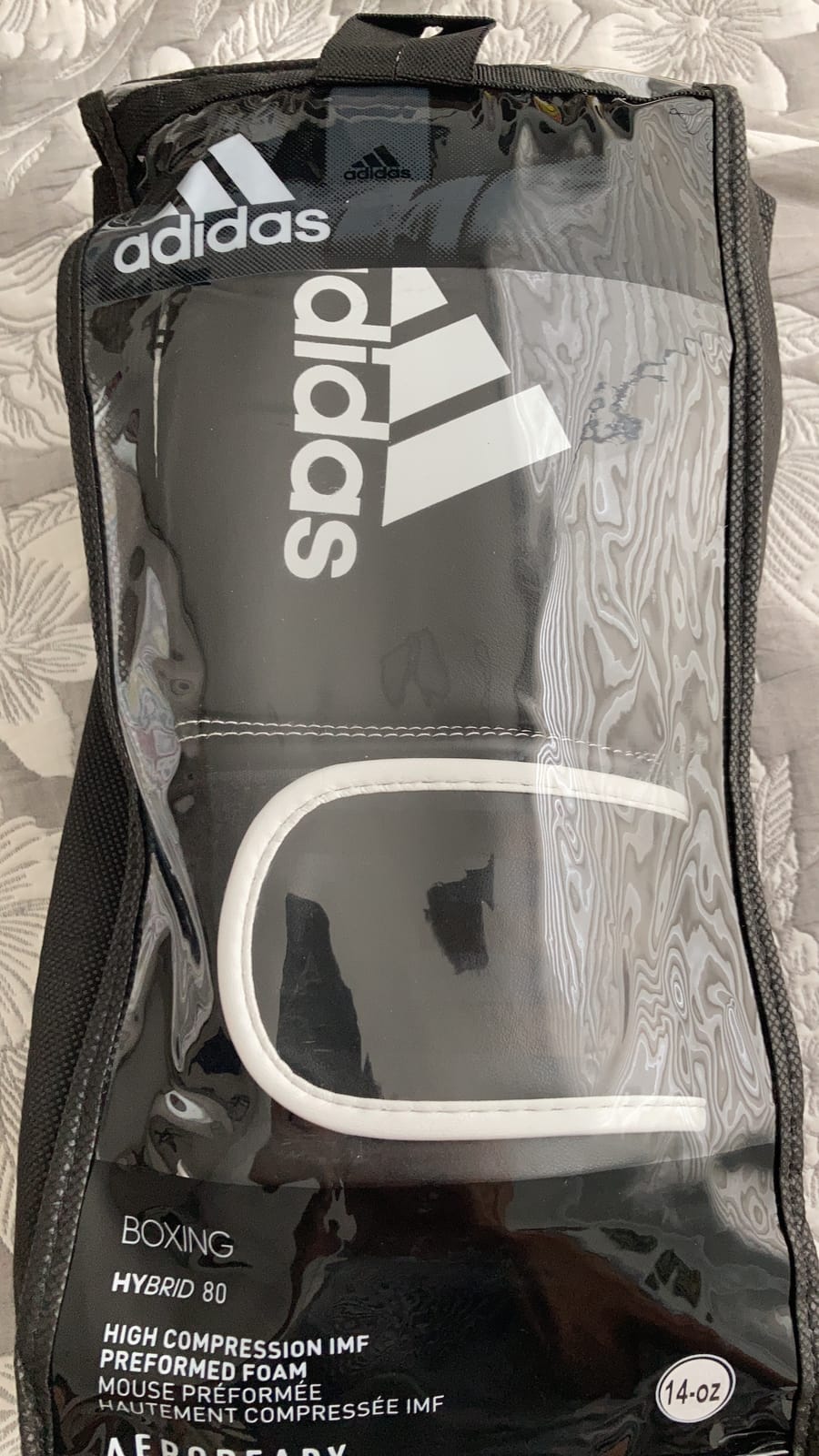 Adidas Hybrid 80 Boxing Gloves - Adult Boxing Gloves for Men & Women - Heavy Bag Gloves, Kickboxing Gloves for Women, MMA Sparring Gloves, Punching Bag Gloves for Men customer photo 1