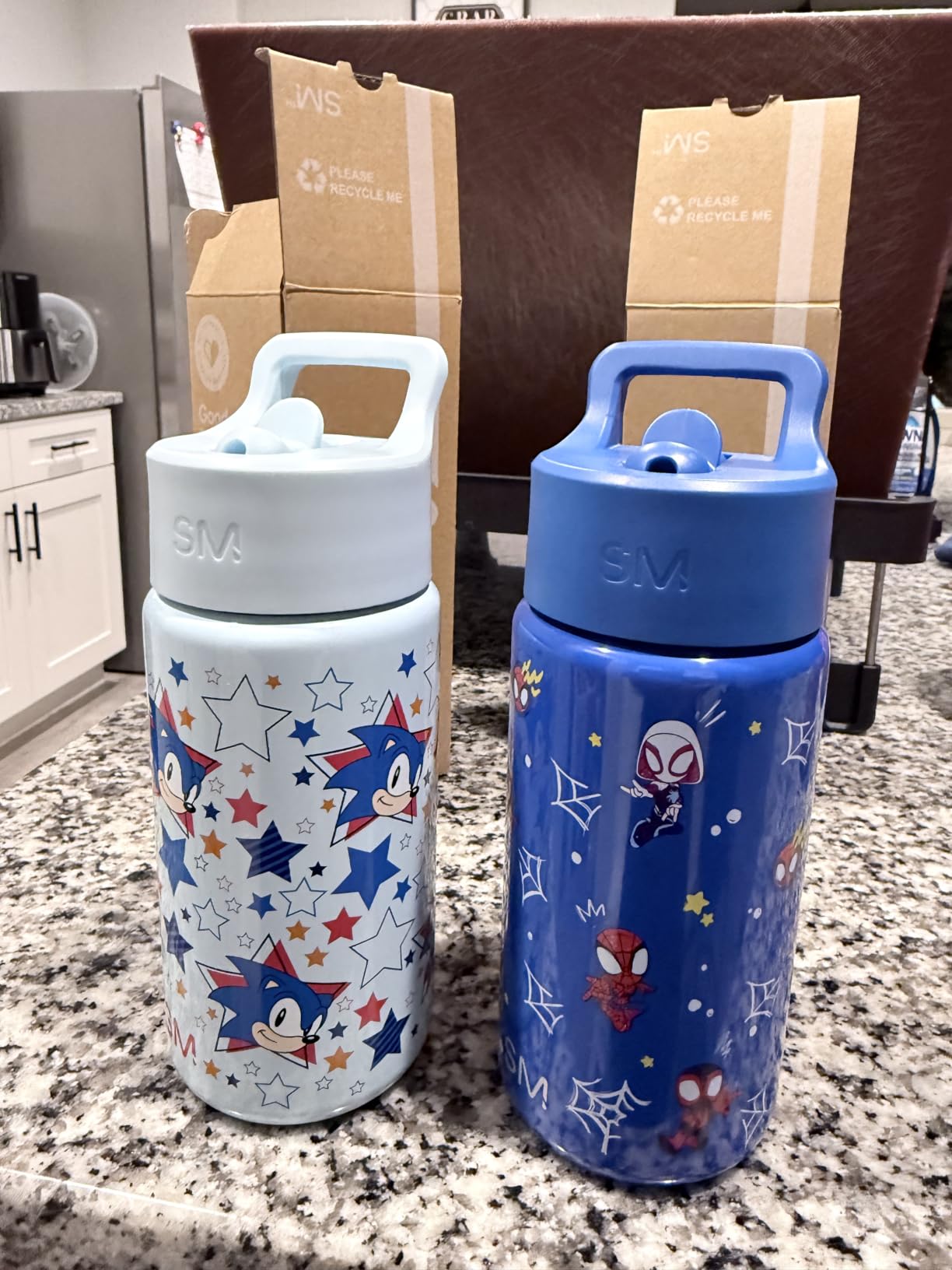 Simple Modern Disney Princess Kids Water Bottle & Toddler Cup | 14oz | Insulated Stainless Steel Princess Rainbows Toddler Water Bottle, Kids Tumbler with Straw | Spill Proof for School Girls Boys customer photo 2