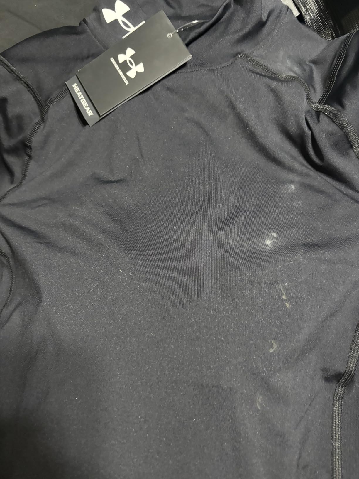 Under Armour Men's HeatGear Armour Mock Neck Compression Shirt customer photo 2