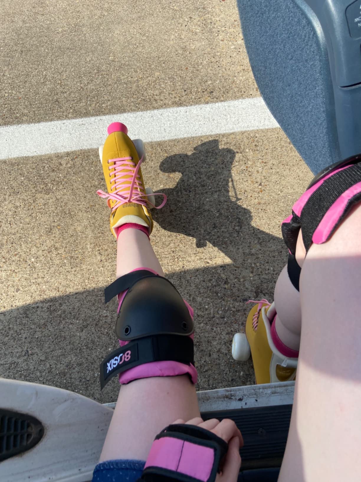 80SIX Multi-Sport Pad Set - Protective Gear for Skateboarding, Biking, Roller Skating, and Scooter customer photo 1