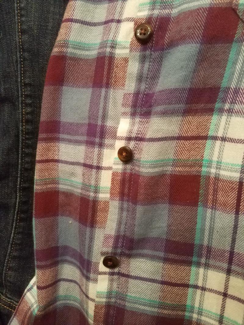 Dickies Women's Plus Long Sleeve Plaid Flannel Shirt customer photo 1