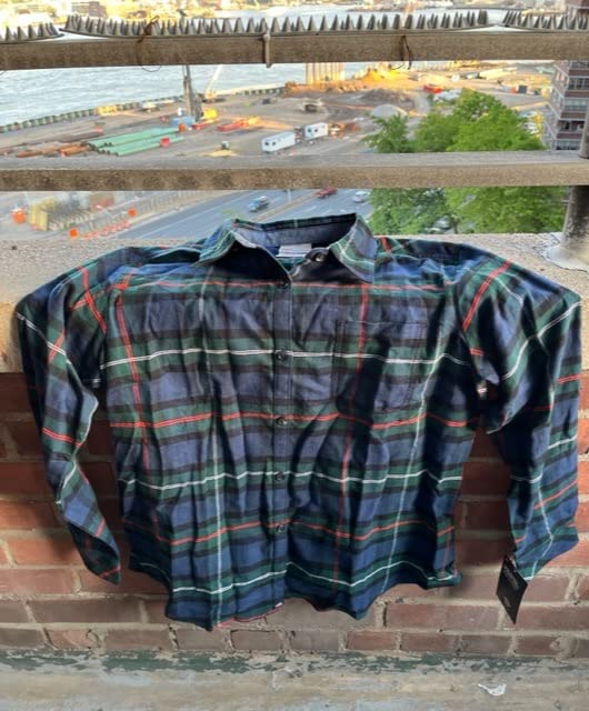 Dickies Women's Plus Long Sleeve Plaid Flannel Shirt customer photo 2