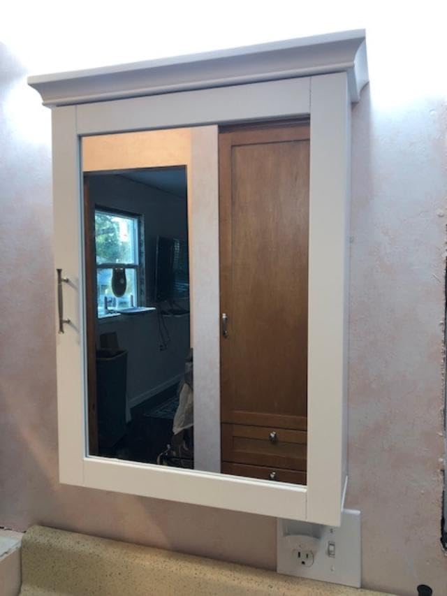 RiverRidge Somerset Bathroom Wall Mount Medicine Cabinet with Mirror, White | Soft Close Hinges, Adjustable Interior Shelf customer photo 2