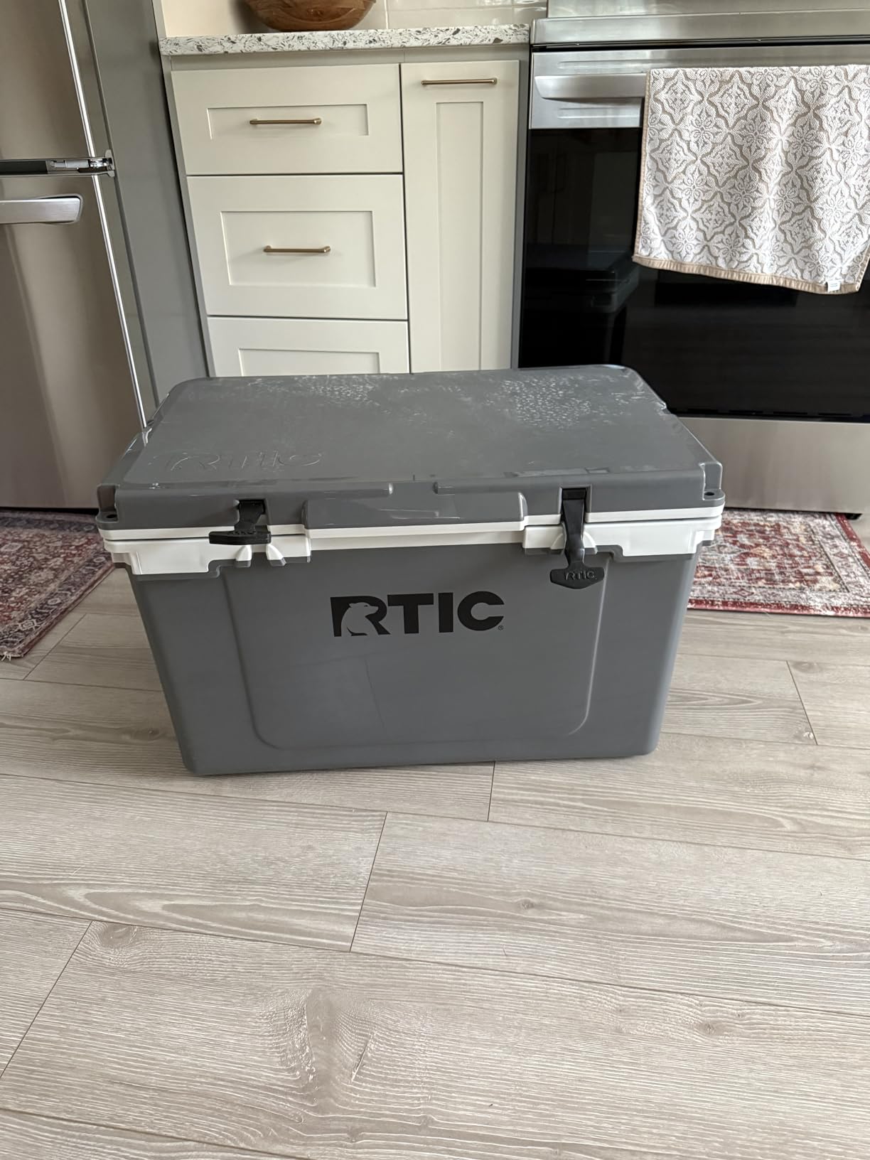 RTIC 52 QT Ultra-Light Hard Cooler | Portable Ice Chest Box for Beach, Drink, Beverage, Camping, Picnic, Fishing, Boat, Barbecue, 30% Lighter Than Rotomolded customer photo 1