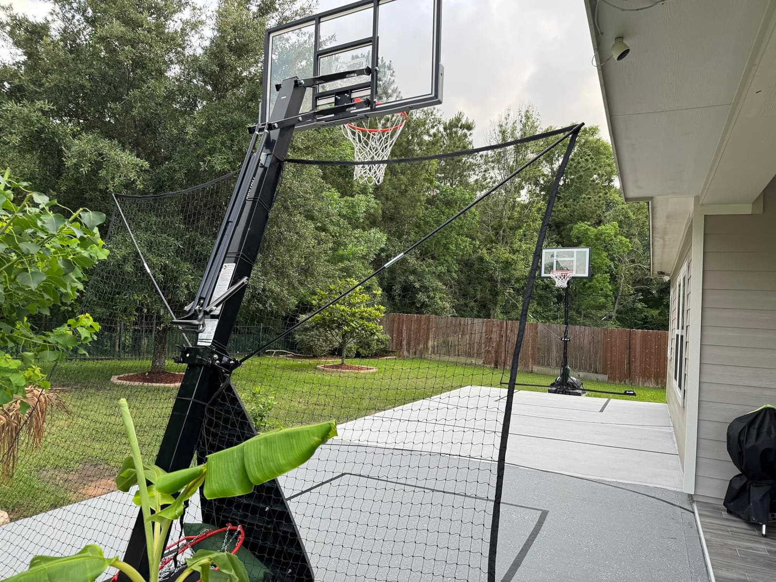 Franklin Sports Basketball Pass Back Rebounder customer photo 2
