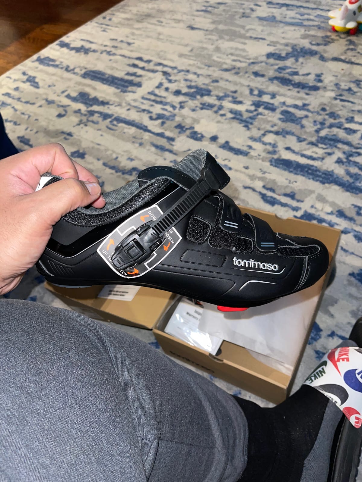 Strada Mens Peloton Cycling Shoes - Ready-to-Ride with Peloton Delta Cleats for Indoor Bikes & Cycles - Explore Variety Cycling Shoes & Bike Accessories customer photo 2