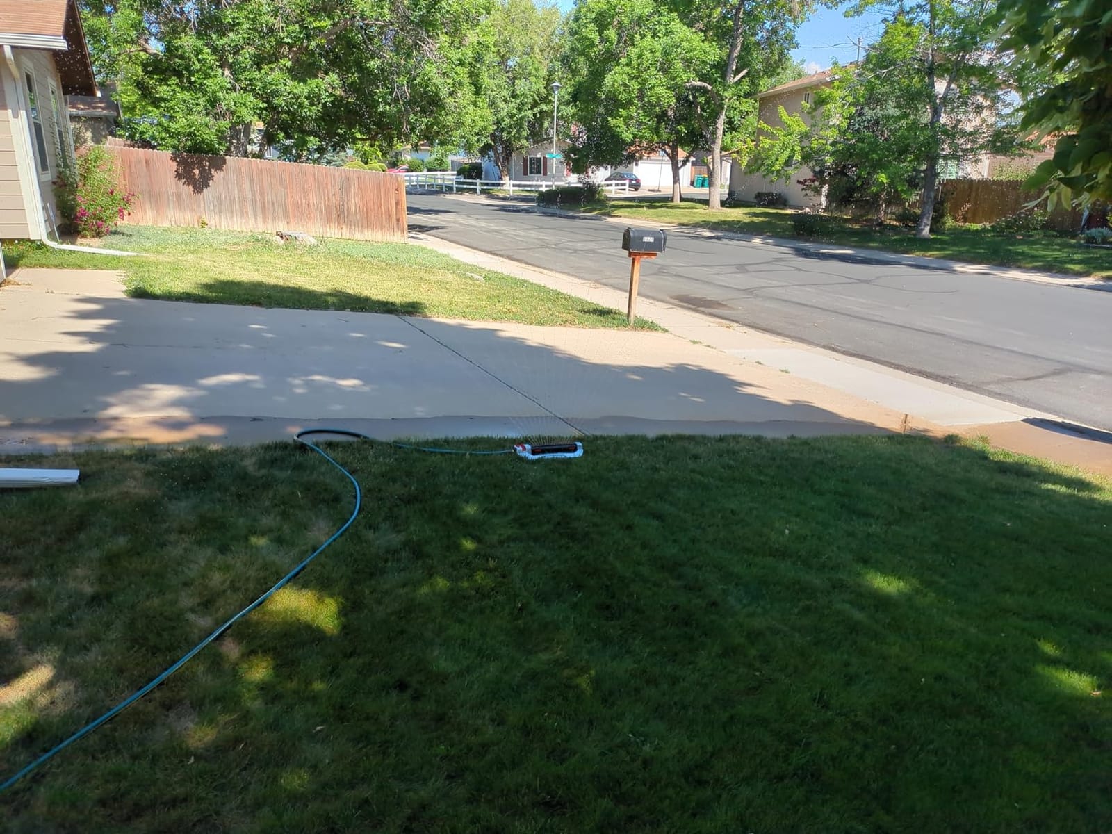 Eden 96216 Heavy Duty Turbo Oscillating Sprinkler, Covers Up to 4,900 sq. ft., 20 Precision Nozzles, Aluminum Base, Flow and Width Control, Adjustable Range, Quick Connects, Filters customer photo 2