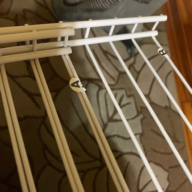 Rubbermaid Configurations Custom Closet Kit, 2-4 Ft. Adjustable Metal Wire Shelving, White Finish, Expandable Organization System, Hardware Included, for Home Closet/Pantry/Laundry/Mudroom customer photo 2