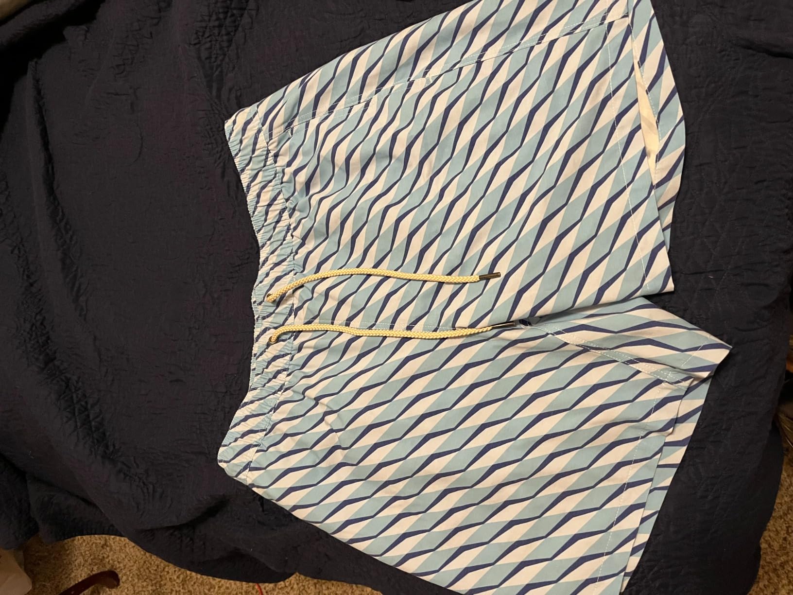 Fair Harbor Bayberry Trunk - Men's Swim Suits with Liner, 7-inch Inseam - Anti-Chafe Classic fit Swim Trunks customer photo 1