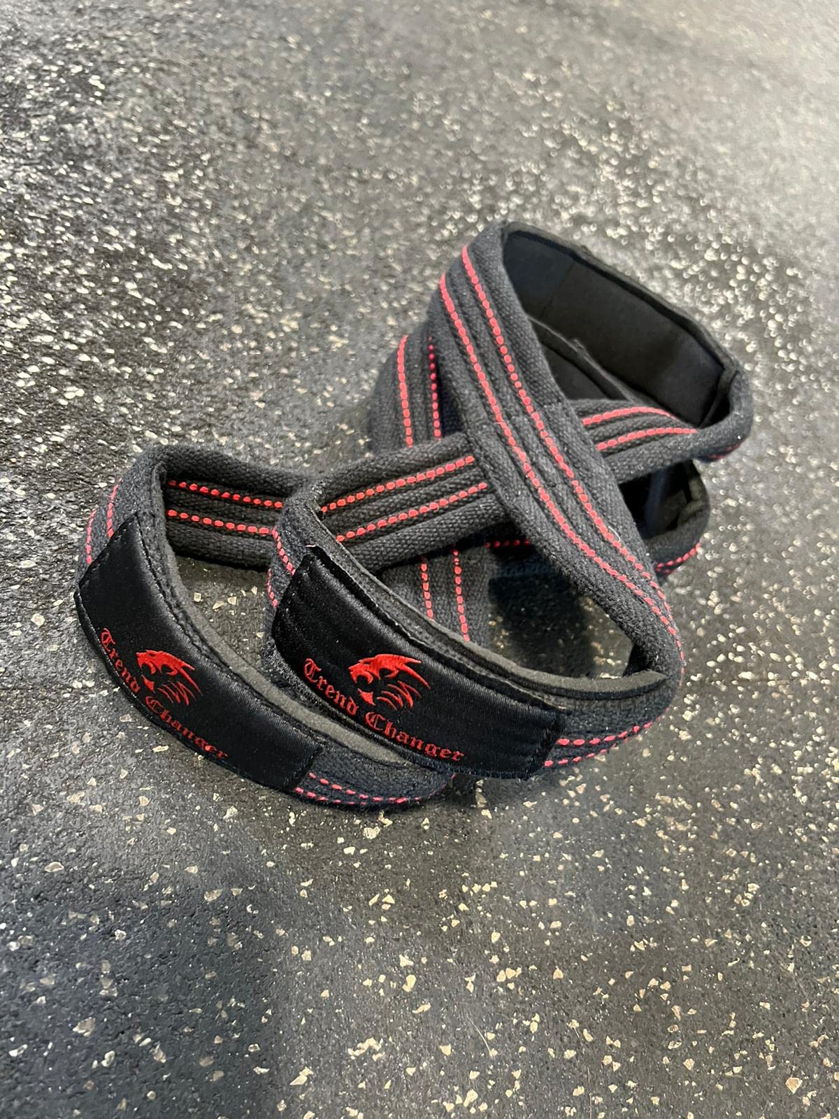 Figure 8 Lifting Strap Padded Deadlift Straps Heavy Duty Weight Lifting Straps Strongman Axle Bar Straps Weightlifting Wrist Wraps customer photo 1
