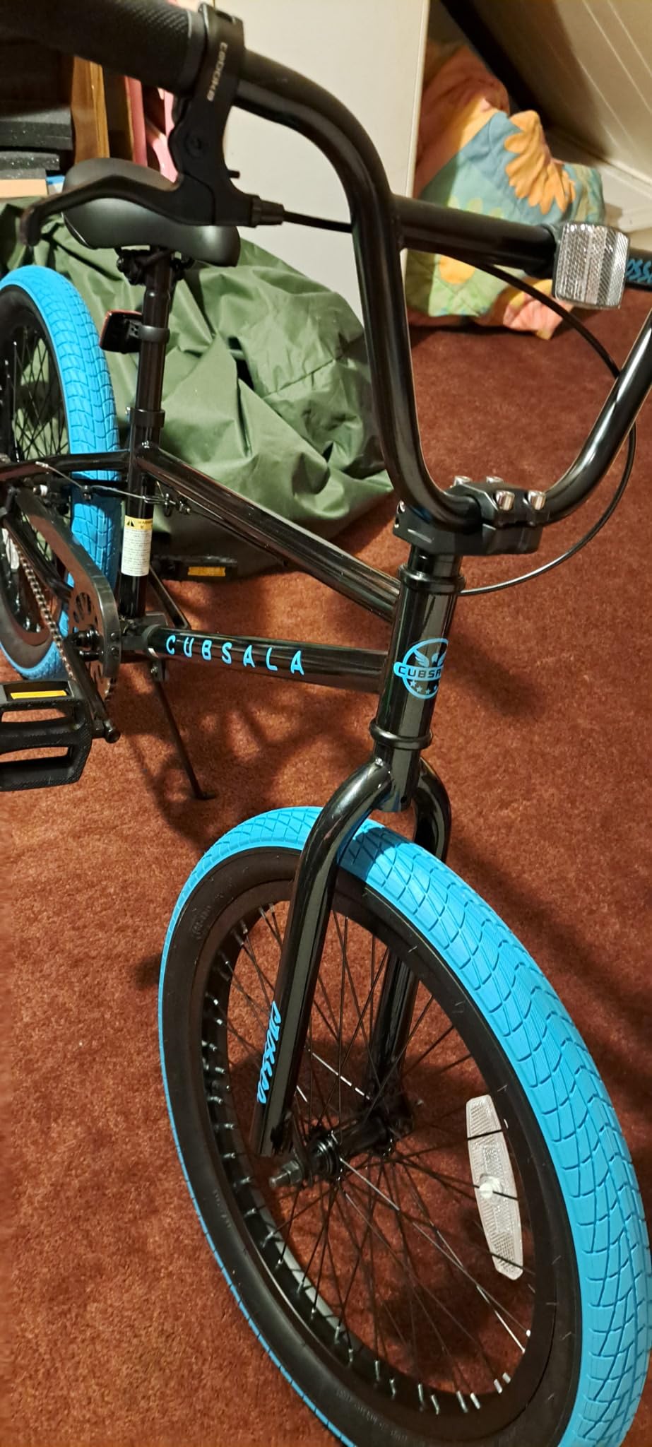 cubsala Crossea 18 20 Inch Kids Freestyle BMX Bike for 5-13 Years Old | High Tensile Steel Frame, Optional Pegs Rod Rotator, Single/Dual U-brakes, Suitable for Beginner Level Rider customer photo 2