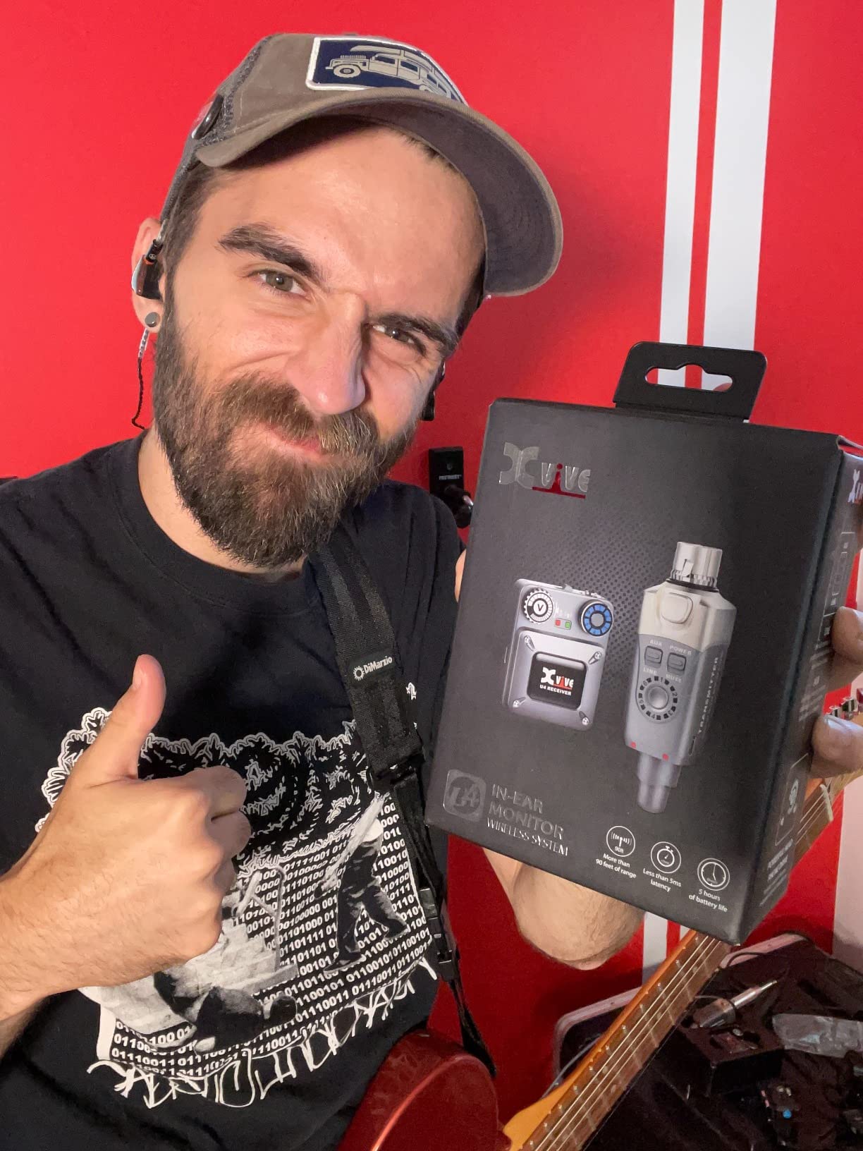 Xvive U4 Wireless in-Ear Monitor System Set customer photo 2