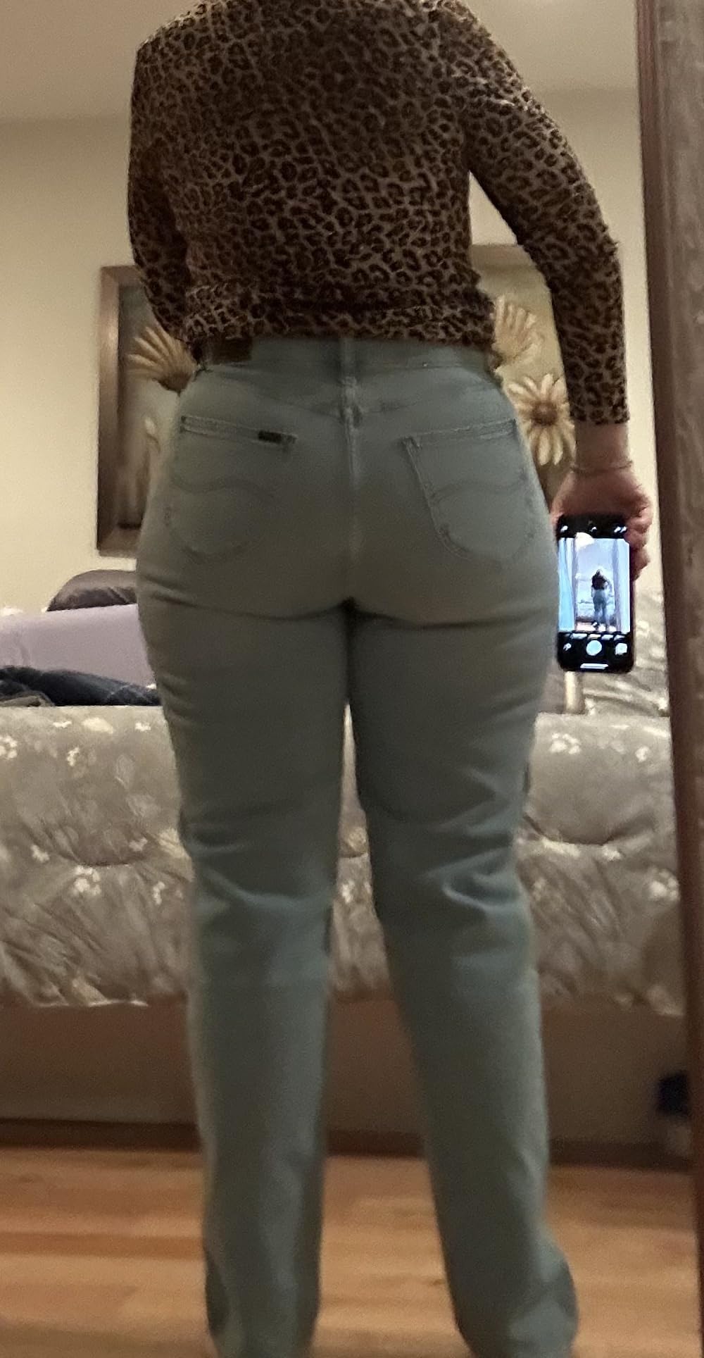 Lee Women's Legendary High Rise Mom Jean customer photo 2