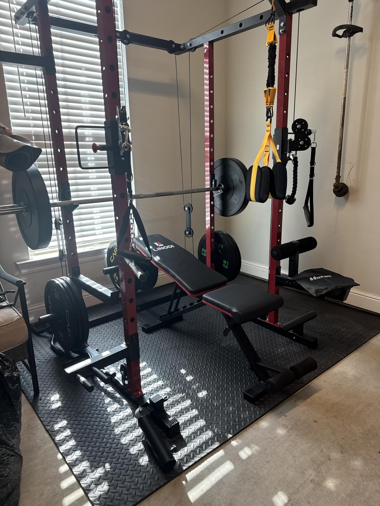 CAP Olympic Barbell, 7ft Strength Training Weight Bar, Multiple Options customer photo 2