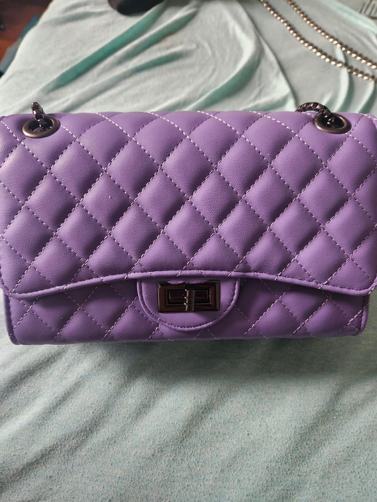 Quilted Crossbody Purse for Women Trendy Shoulder Bags customer photo 2