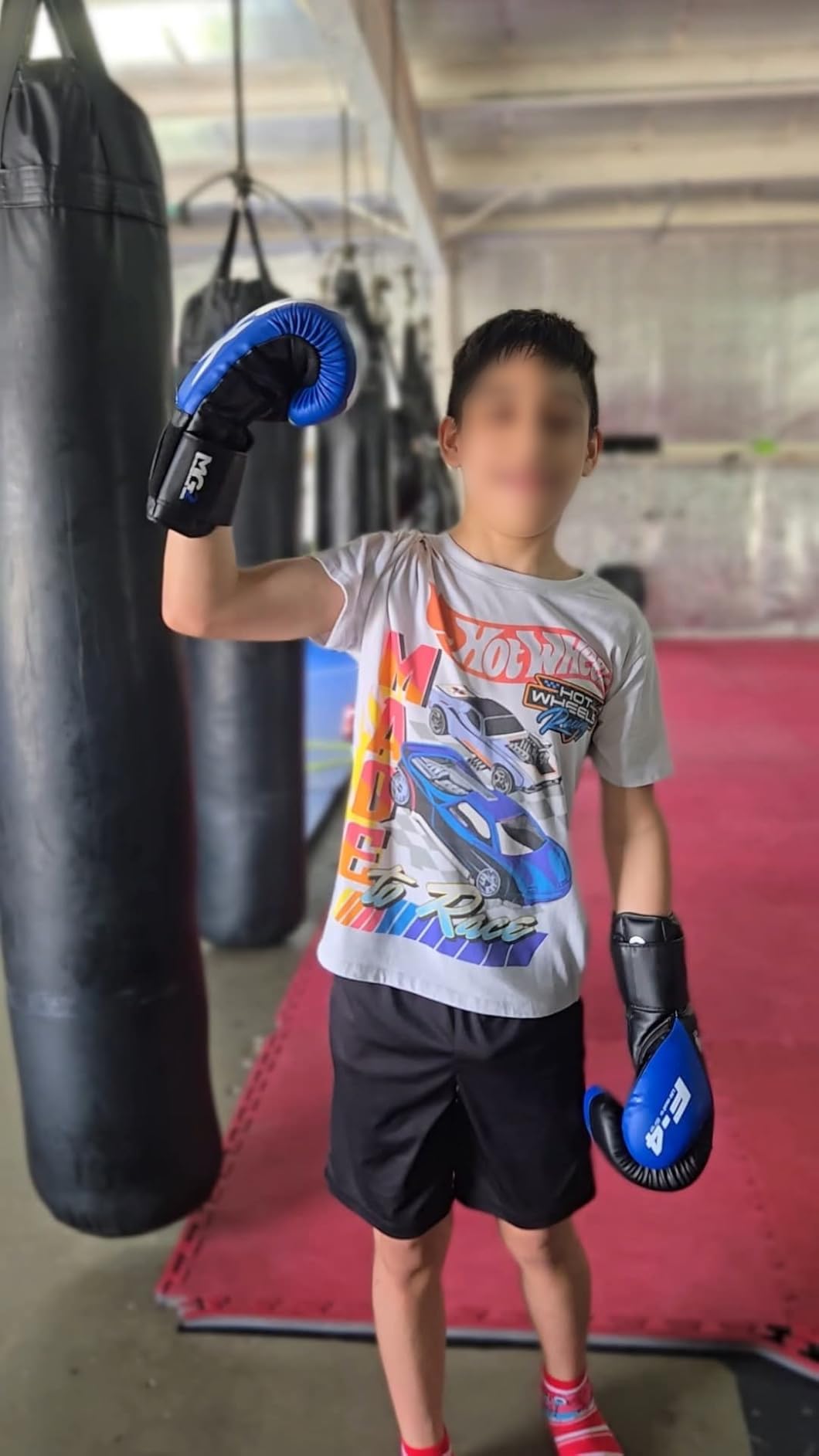 RDX Boxing Gloves, Maya Hide Leather Training Gloves for Muay Thai, Kickboxing, Sparring, Punch Bag, Punching Bag, Kickboxing Gloves, Martial Arts Training, Home Gym, Men, Women customer photo 2