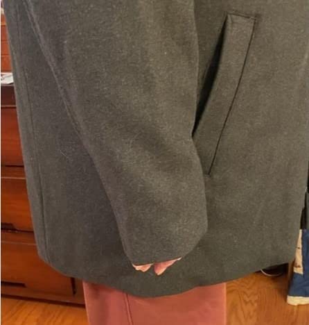 Dockers Men's Weston Wool Blend Coat With Scarf (Regular and Big & Tall) customer photo 1