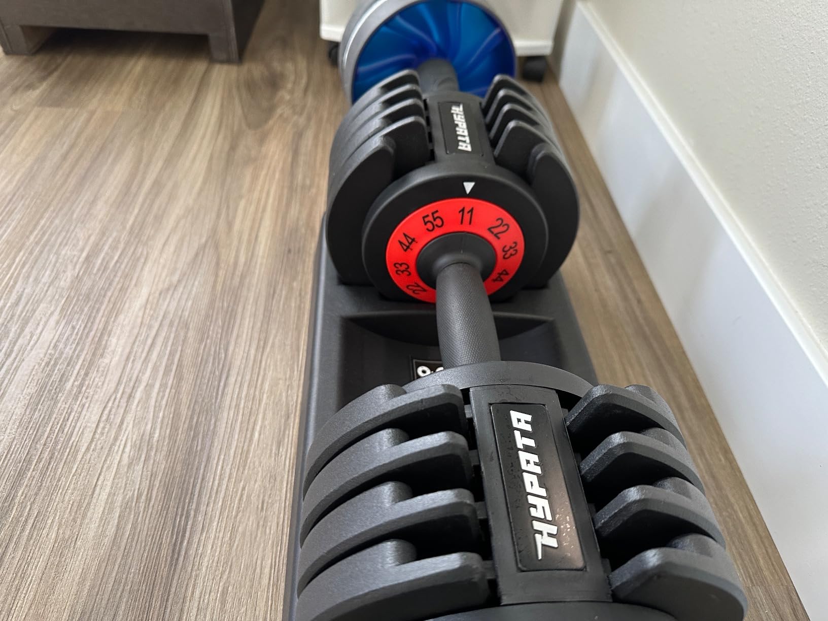 25/50/55 lbs Pair Adjustable Dumbbell Set, Adjust Dumbbell Weight for Exercises Pair Dumbbells for Men and Women in Home customer photo 1