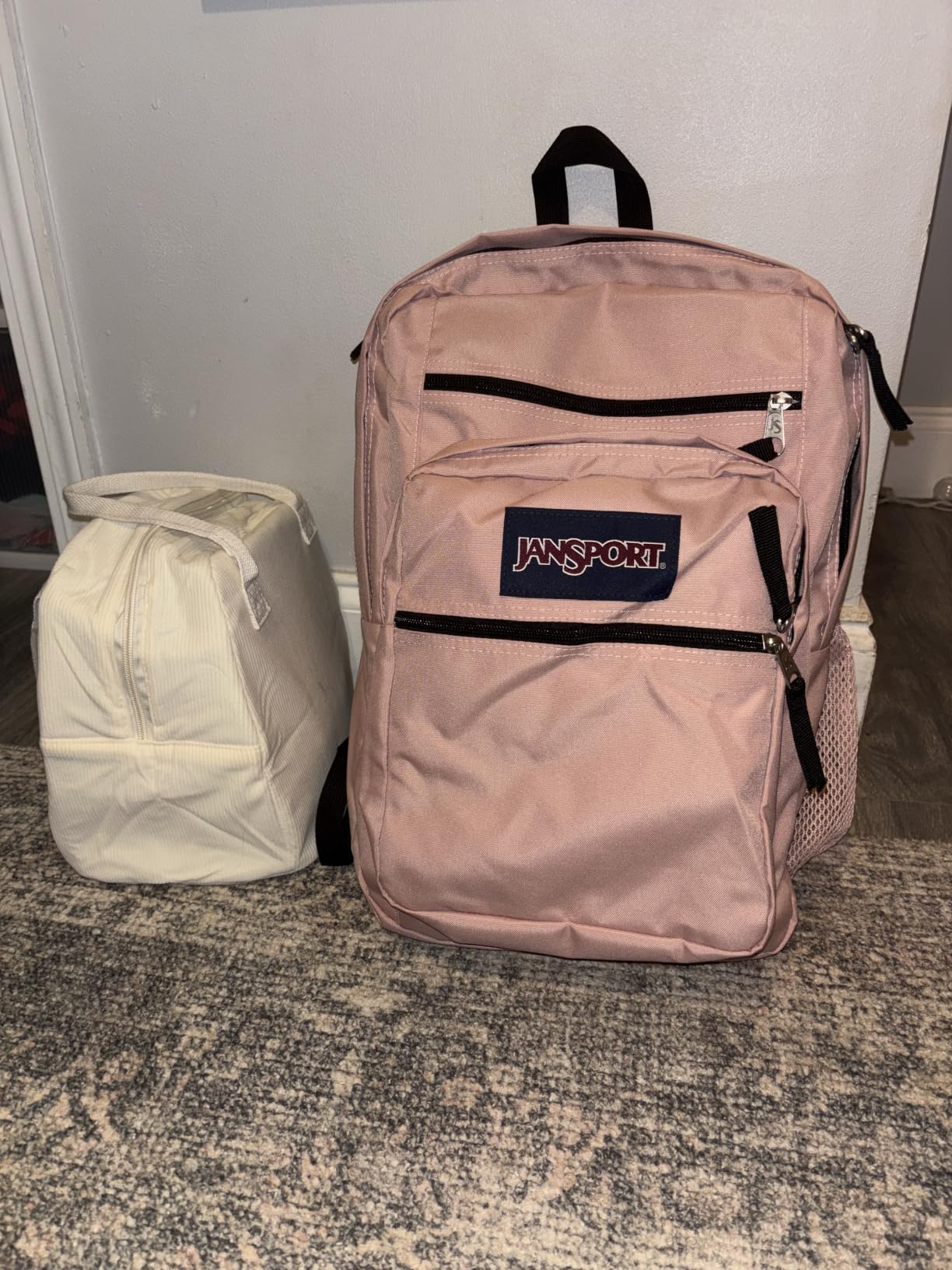JanSport Big Student Backpack (Black/Black, One Size) customer photo 1
