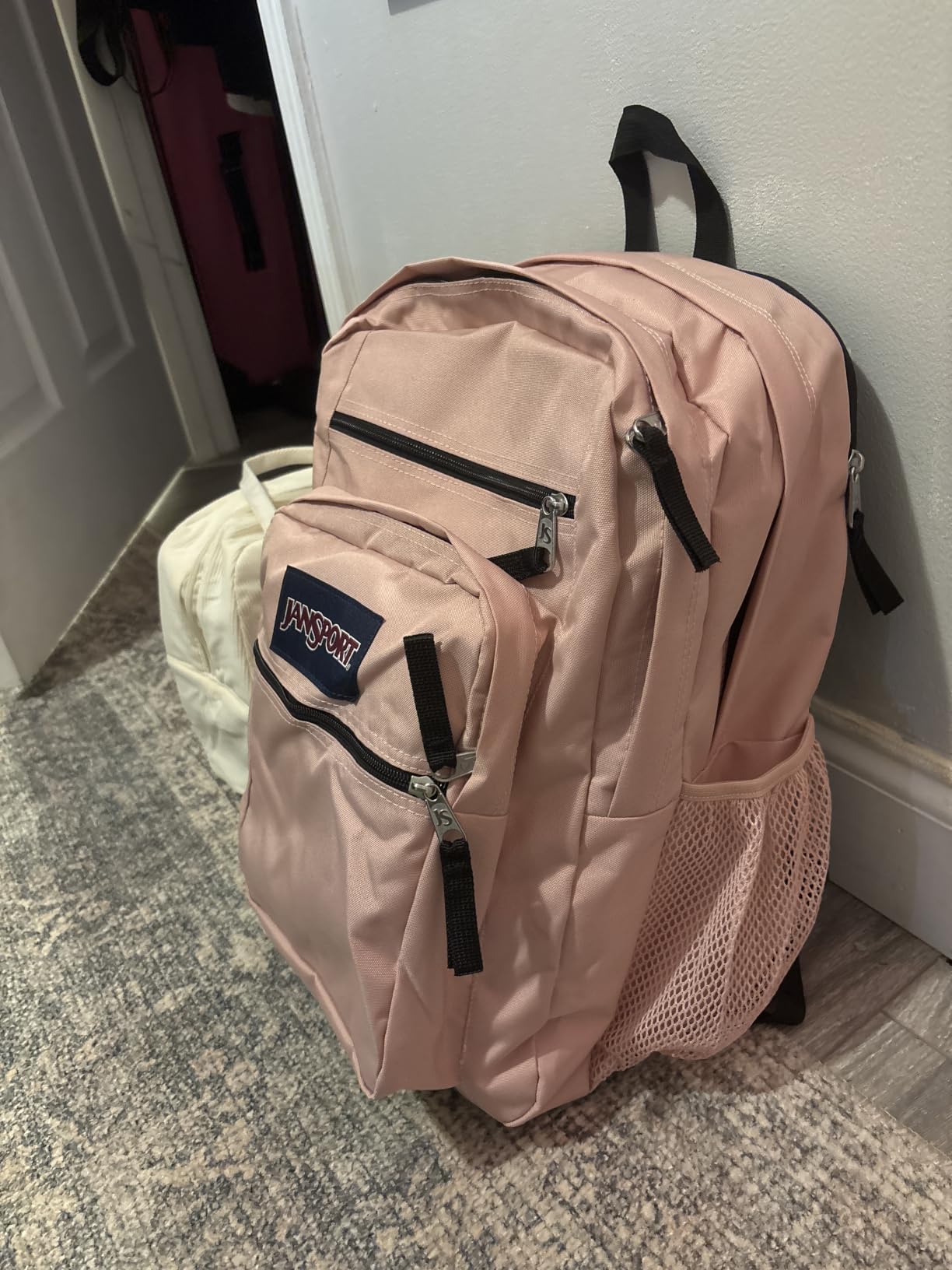 JanSport Big Student Backpack (Black/Black, One Size) customer photo 2