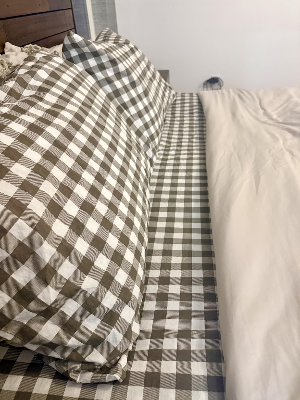 Eddie Bauer - King Sheets, Cotton Percale Bedding Set, Crisp & Cool Home Decor (Albright Hill Green, King) customer photo 2