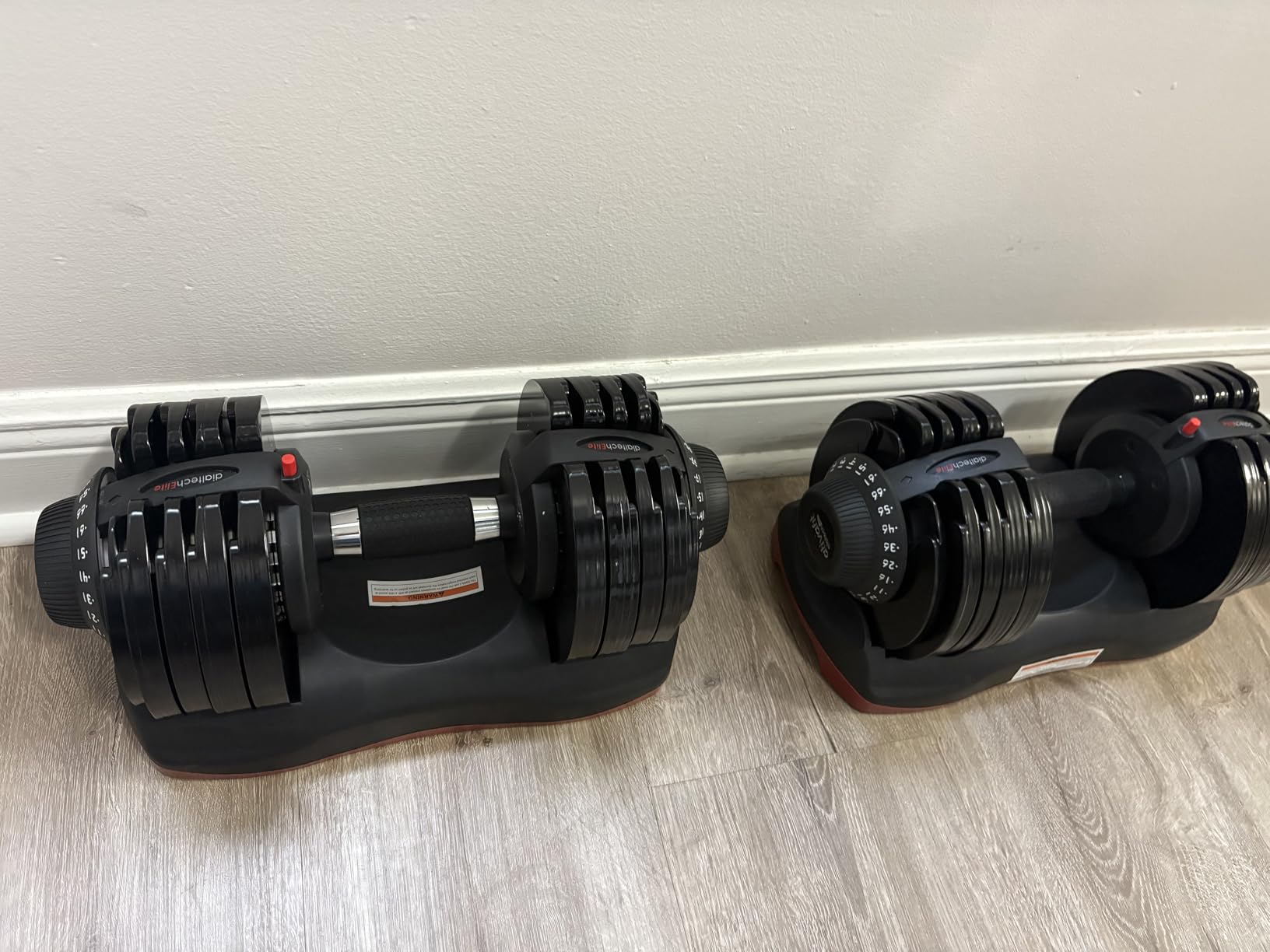 ATIVAFIT Adjustable Dumbbells Set, 5-88LB Quick Adjust Free Weights customer photo 1
