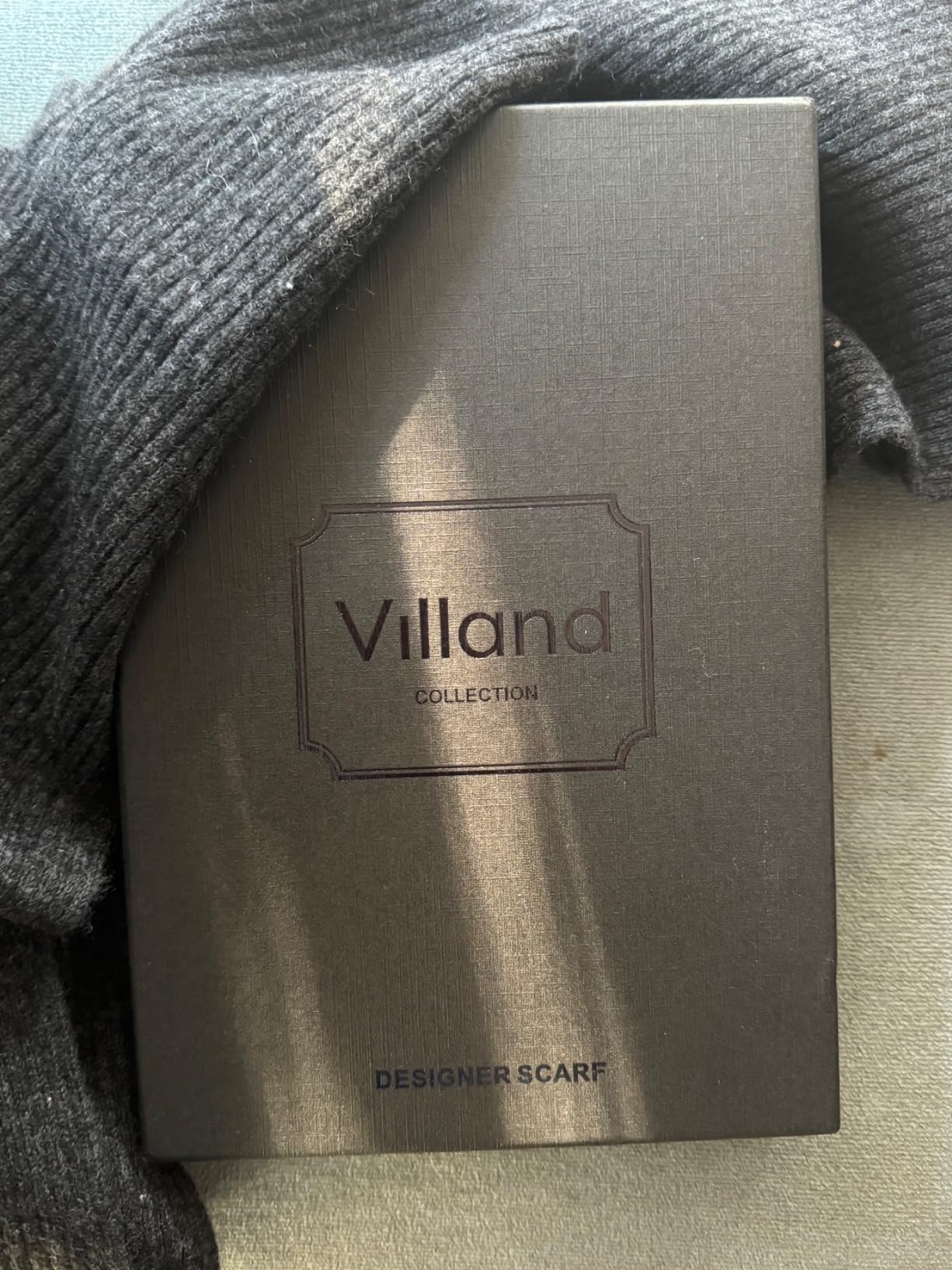 Villand 100% Cashmere Scarf for Women and Men, Luxury Lightweight Cashmere Wrap Scarf with Gift Box customer photo 1